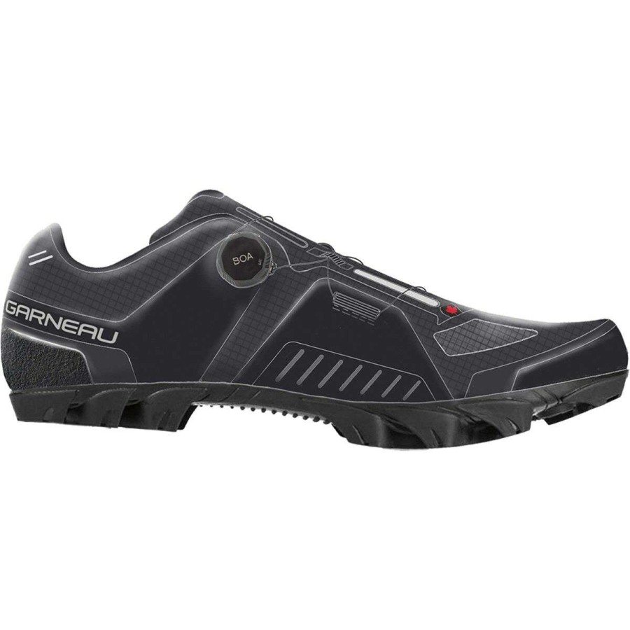 Mountain Bike Shoes * | Deals Louis Garneau Mountain Bike Shoes Granite Xc Cycling Shoe Men'S Black