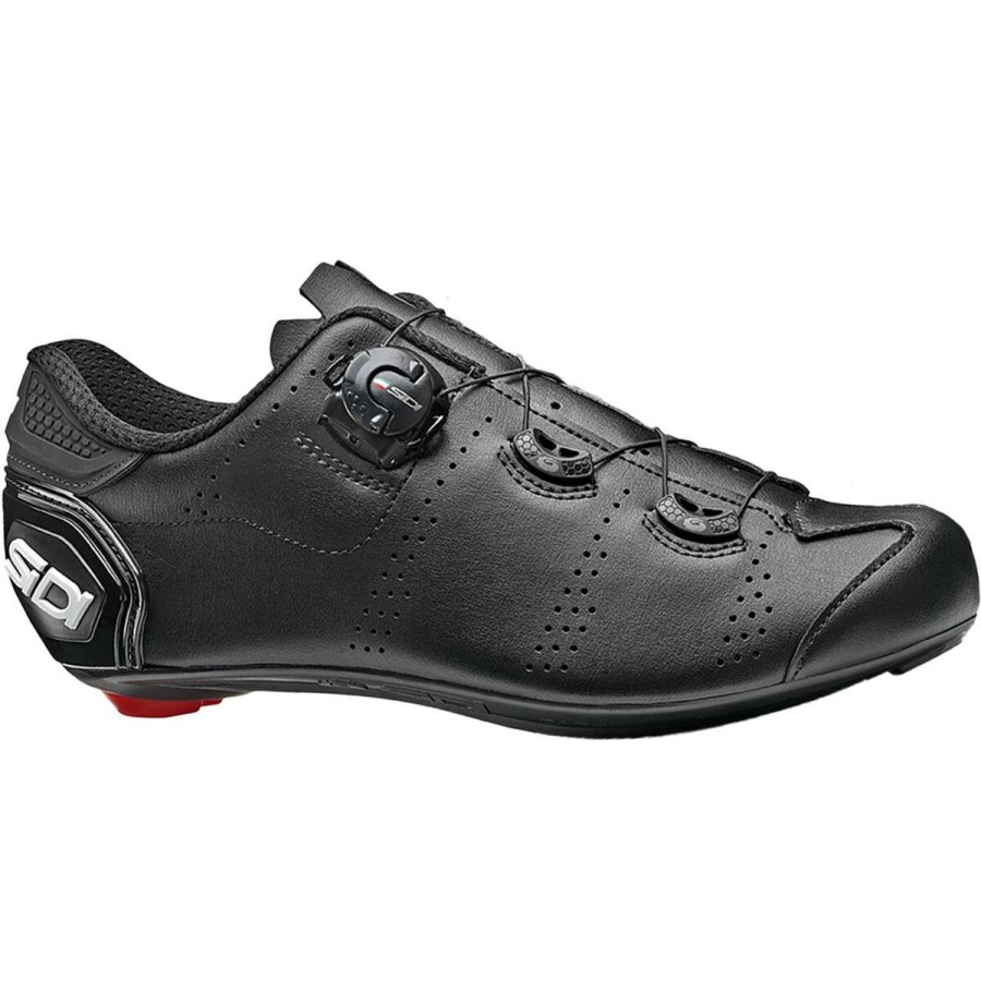 Road Bike Shoes * | Promo Sidi Road Bike Shoes Fast Cycling Shoe Men'S Black/Black