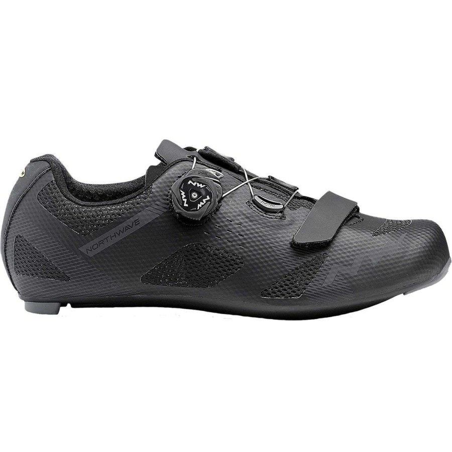 Road Bike Shoes * | Best Pirce Northwave Road Bike Shoes Storm Cycling Shoe Men'S Black