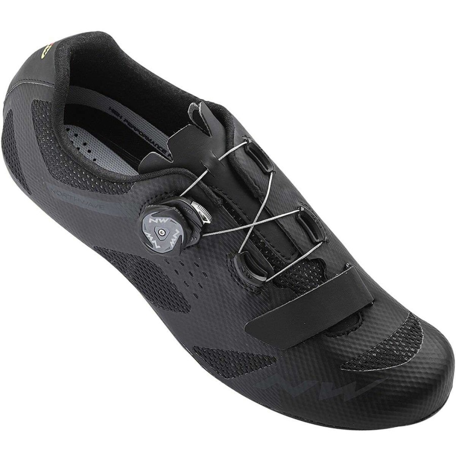 Road Bike Shoes * | Best Pirce Northwave Road Bike Shoes Storm Cycling Shoe Men'S Black