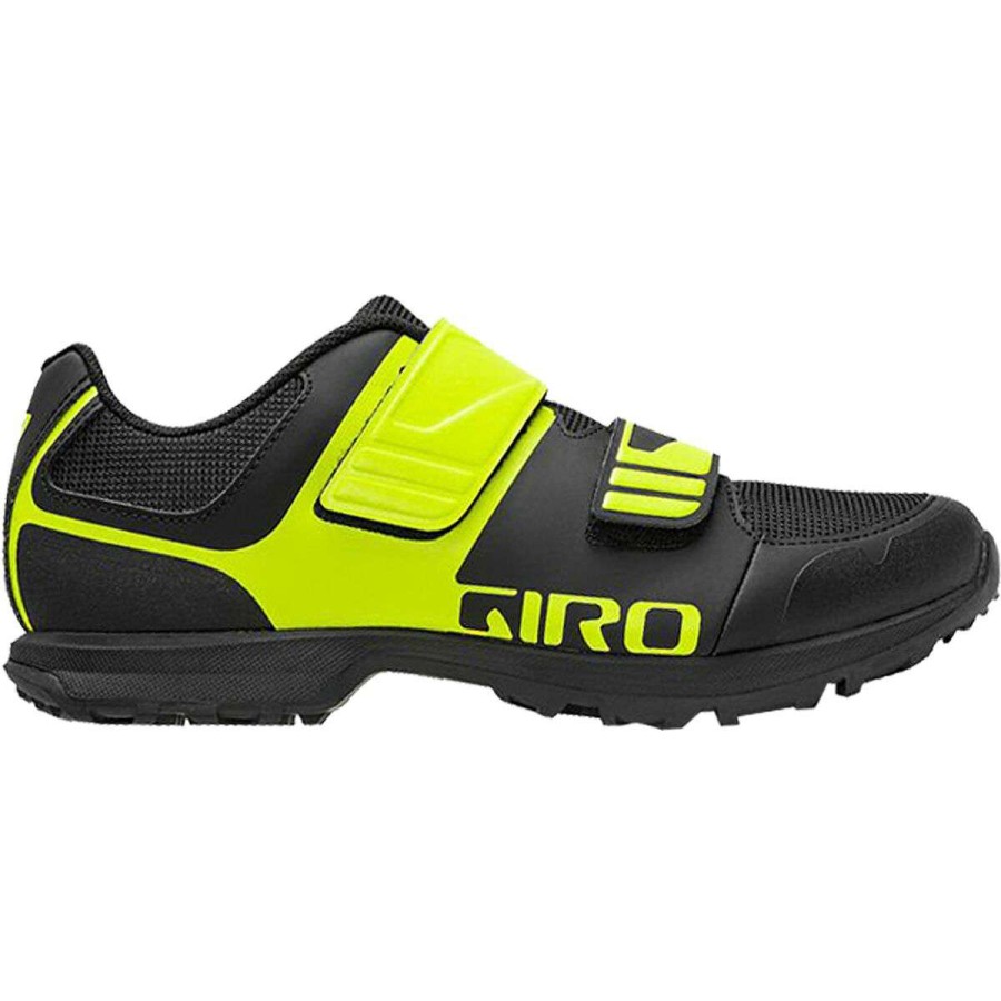 Mountain Bike Shoes * | Cheap Giro Mountain Bike Shoes Berm Mountain Bike Shoe Men'S Black/Citron