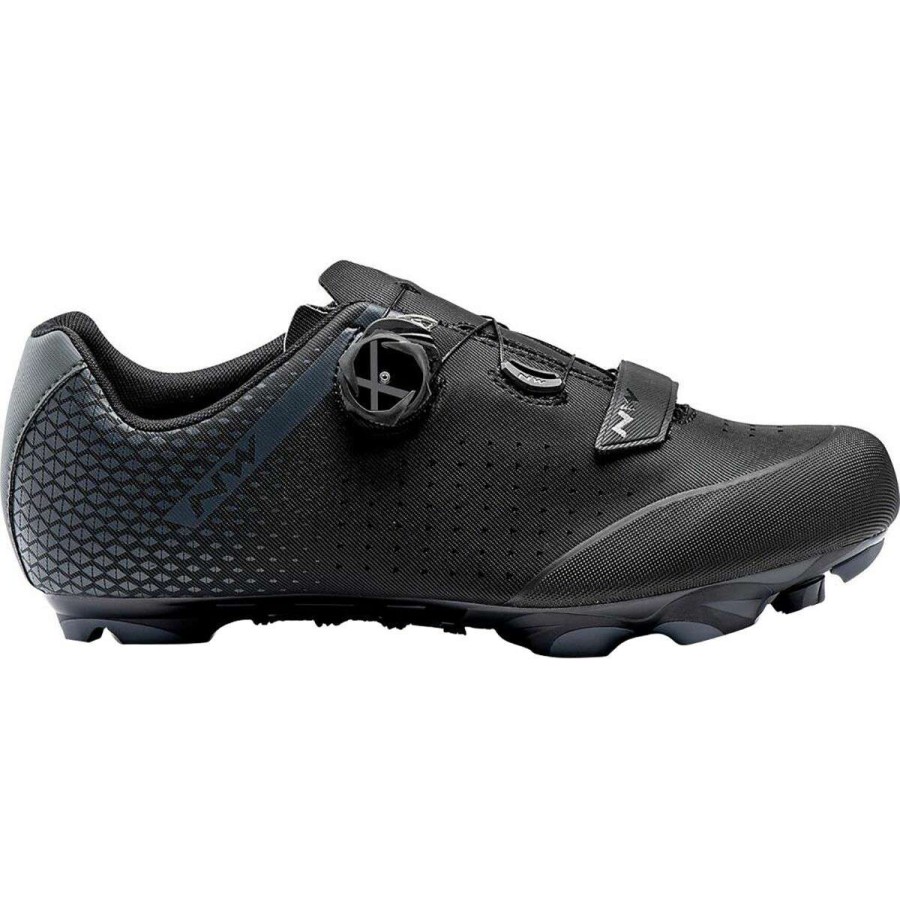 Mountain Bike Shoes * | Best Deal Northwave Mountain Bike Shoes Genetix Plus 2 Wide Mountain Bike Shoe Men'S Black/Anthra