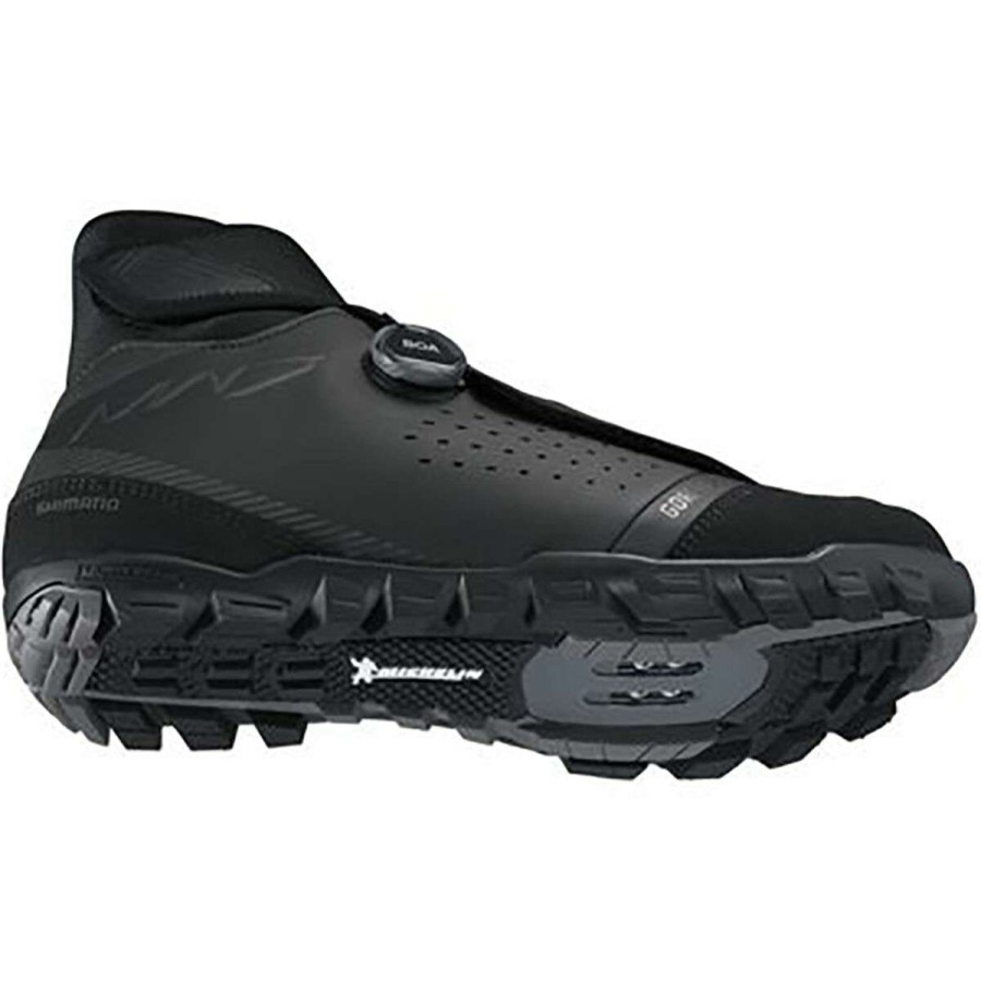 Mountain Bike Shoes * | Deals Shimano Mountain Bike Shoes Sh Mw701 Cycling Shoe Men'S Black