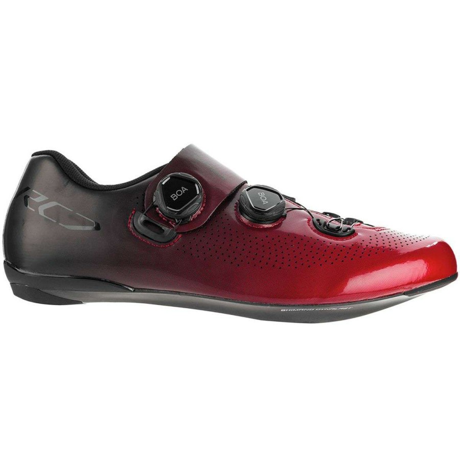 Road Bike Shoes * | Promo Shimano Road Bike Shoes Sh Rc7 Limited Edition Cycling Shoe Men'S Red