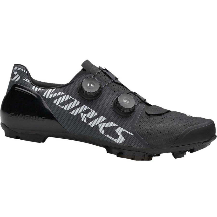 Mountain Bike Shoes * | Hot Sale Specialized Mountain Bike Shoes S Works Recon Wide Mountain Bike Shoe Black