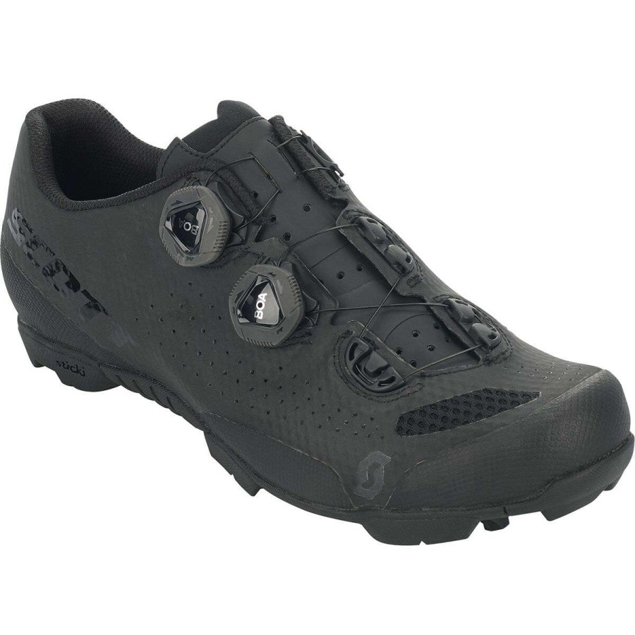 Mountain Bike Shoes * | Outlet Scott Mountain Bike Shoes Mtb Rc Evo Cycling Shoe Men'S Grey Reflective/Black