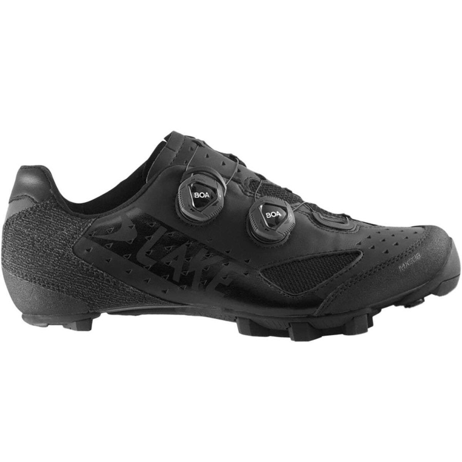 Mountain Bike Shoes * | Budget Lake Mountain Bike Shoes Mx238 Xc Mountain Bike Shoe Men'S Black/Black