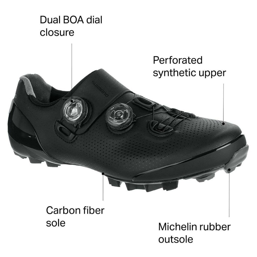 Mountain Bike Shoes * | Brand New Shimano Mountain Bike Shoes Sh Xc9 S Phyre Wide Cycling Shoe Men'S