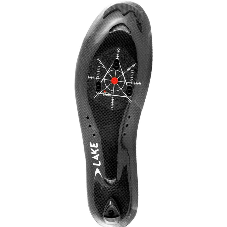 Road Bike Shoes * | Best Reviews Of Lake Road Bike Shoes Cx301 Cycling Shoe Extra Wide Men'S Black