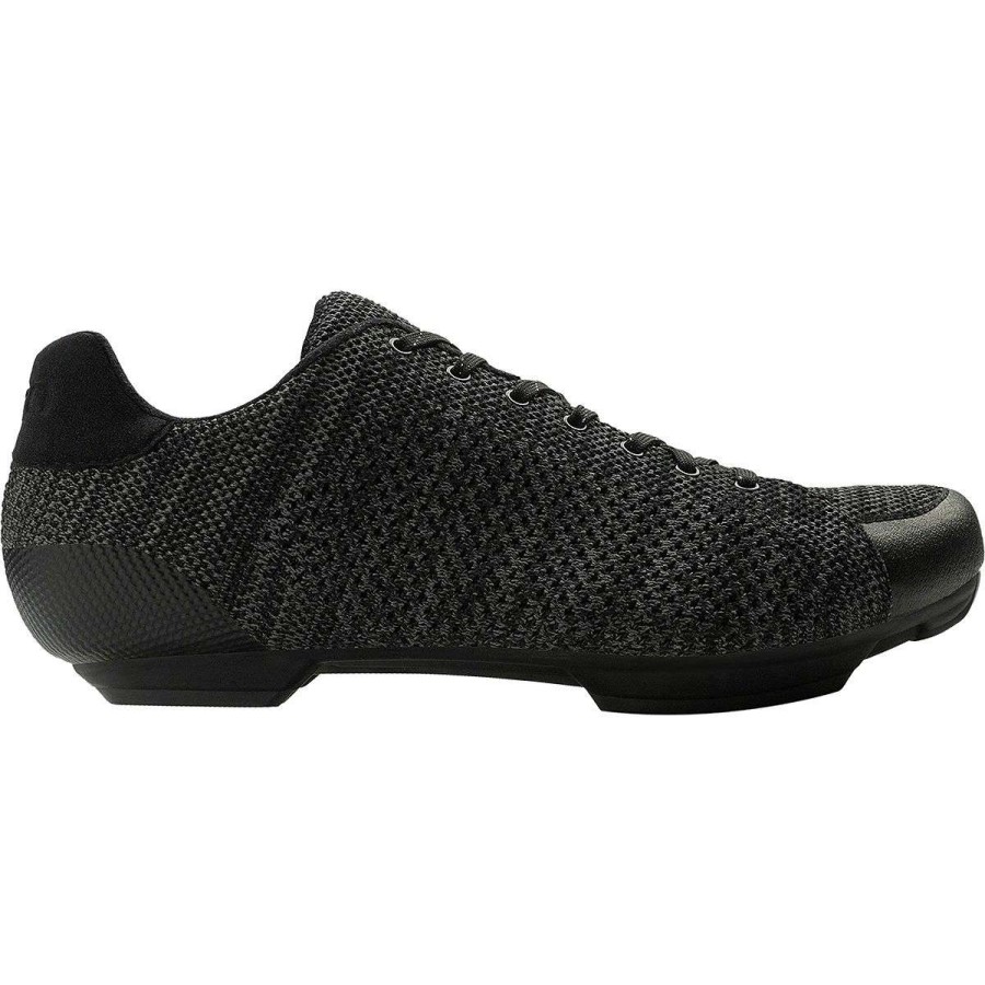 Road Bike Shoes * | Deals Giro Road Bike Shoes Republic R Knit Cycling Shoe Men'S Black/Charcoal Heather