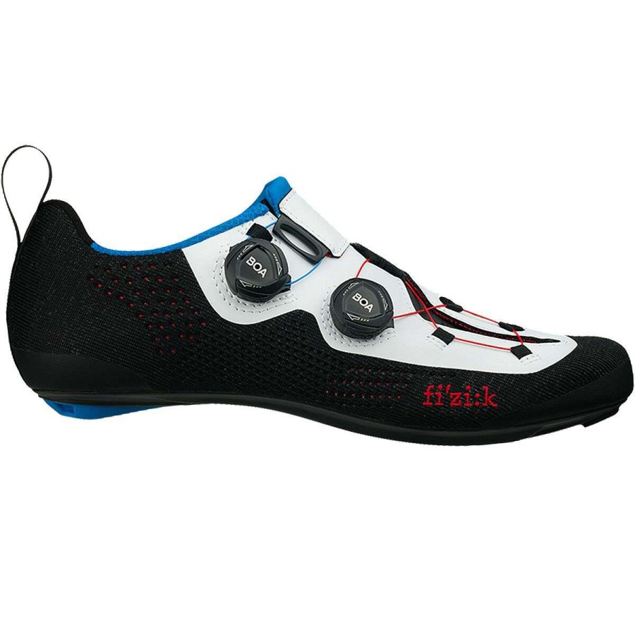 Triathlon Shoes * | Promo Fi'Zi:K Triathlon Shoes Transiro R1 Knit Shoe Black/White