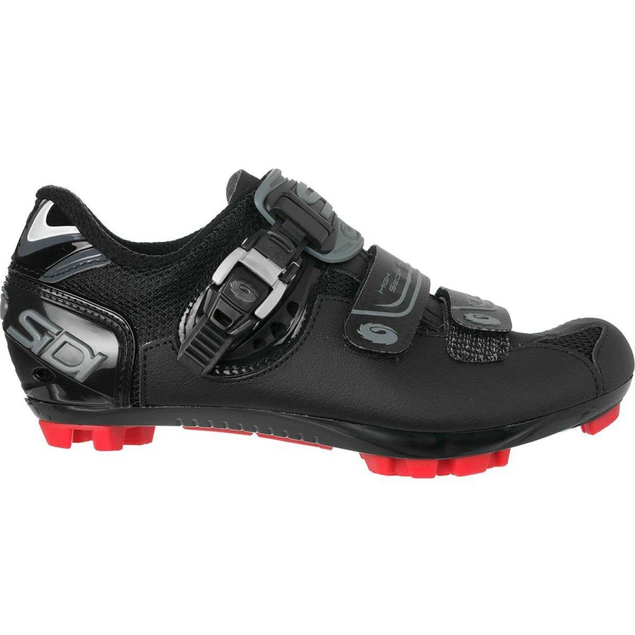 Mountain Bike Shoes * | Flash Sale Sidi Mountain Bike Shoes Dominator 7 Sr Cycling Shoe Women'S Shadow Black