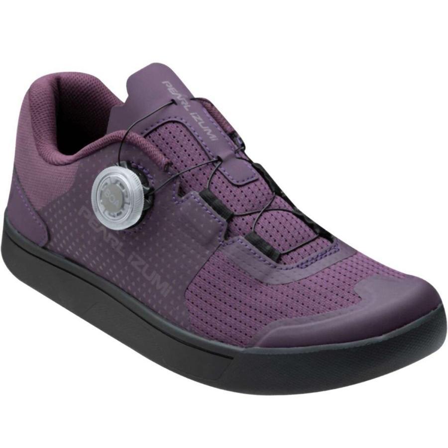 Flat Pedal Shoes * | Budget Pearl Izumi Flat Pedal Shoes X Alp Flow Pop Cycling Shoe Women'S Dark Violet