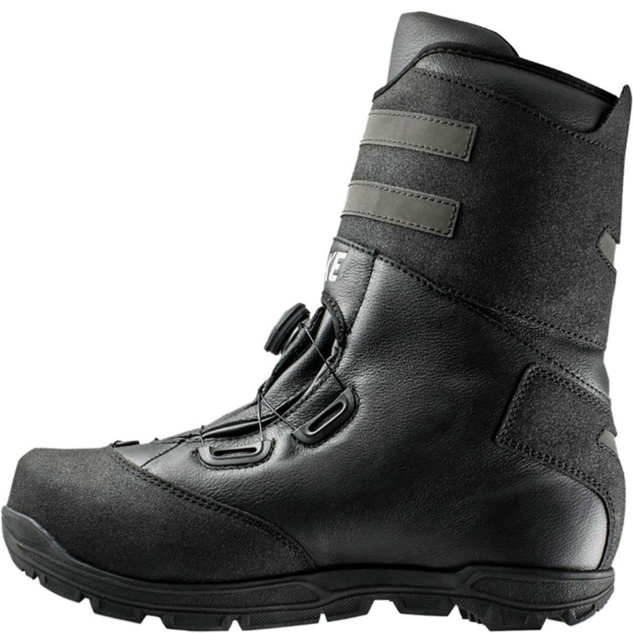 Mountain Bike Shoes * | Deals Lake Mountain Bike Shoes Mxz400 Winter Cycling Boot Men'S Black/Silver