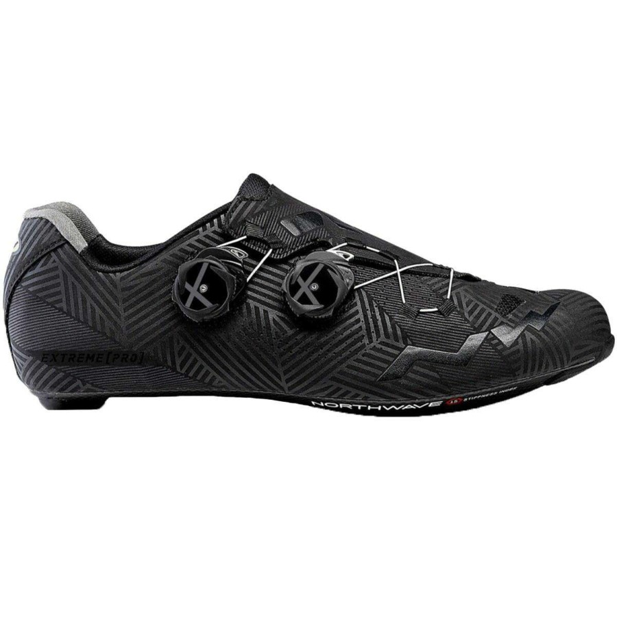 Road Bike Shoes * | Budget Northwave Road Bike Shoes Extreme Pro Cycling Shoe Men'S Black