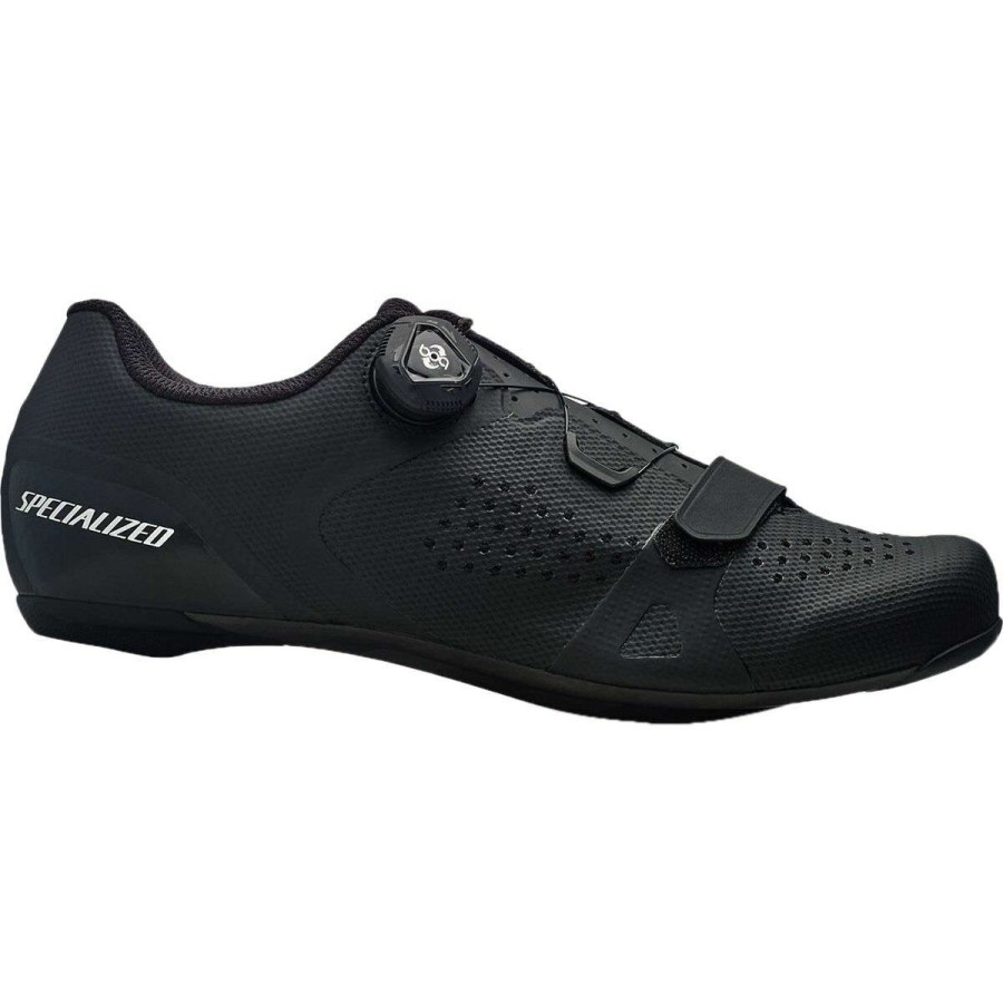 Road Bike Shoes * | Hot Sale Specialized Road Bike Shoes Torch 2.0 Wide Cycling Shoe Black