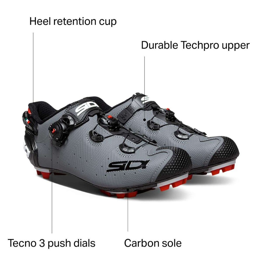 Mountain Bike Shoes * | Best Deal Sidi Mountain Bike Shoes Drako 2 Srs Cycling Shoe Men'S