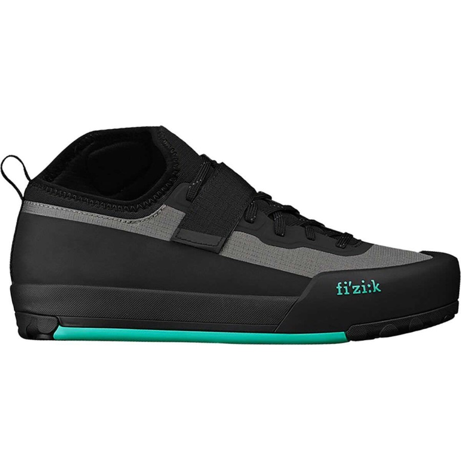 Mountain Bike Shoes * | Promo Fi'Zi:K Mountain Bike Shoes Gravita Tensor Cycling Shoe Men'S Gray/Aqua Marine