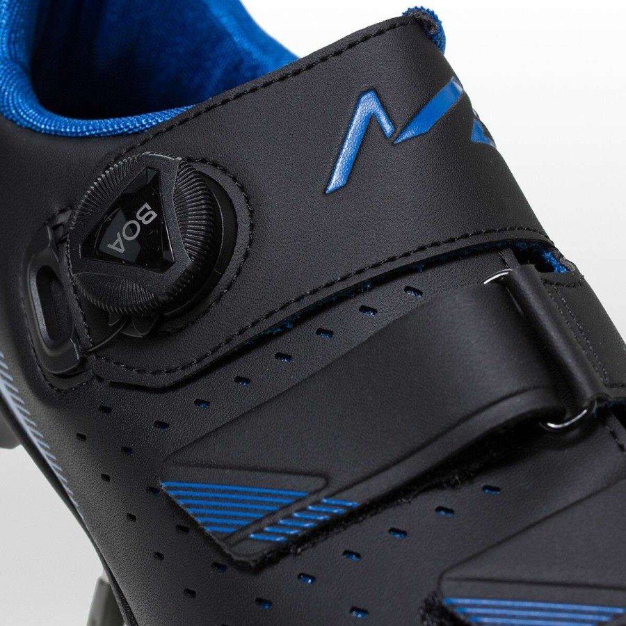 Mountain Bike Shoes * | Top 10 Shimano Mountain Bike Shoes Sh Me4 Mountain Bike Shoe Men'S Black/Blue