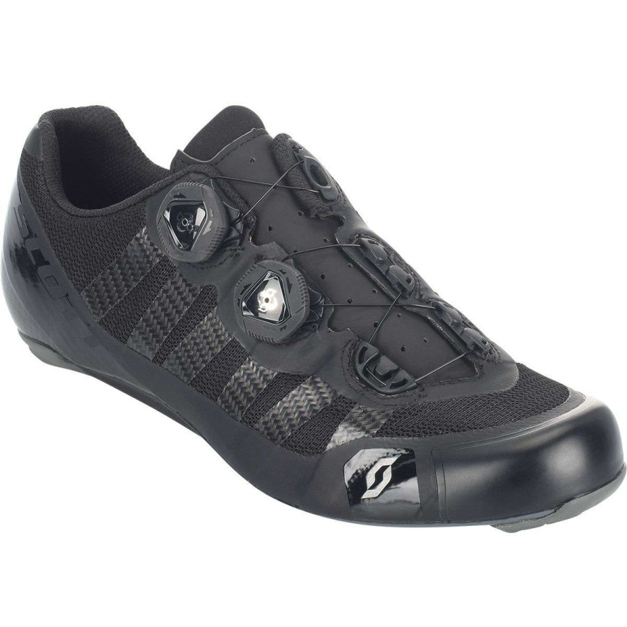 Road Bike Shoes * | Flash Sale Scott Road Bike Shoes Road Rc Ultimate Cycling Shoe Men'S Black