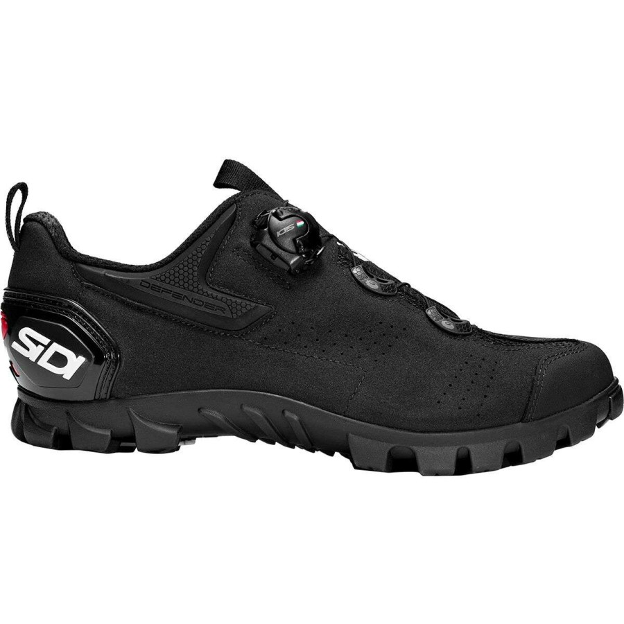 Mountain Bike Shoes * | Promo Sidi Mountain Bike Shoes Defender 20 Cycling Shoe Men'S Black