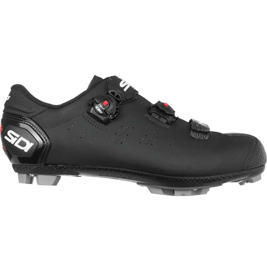 Mountain Bike Shoes * | Deals Sidi Mountain Bike Shoes Dragon 5 Mega Cycling Shoe Men'S Matte Black/Black