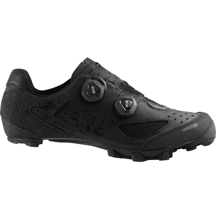 Mountain Bike Shoes * | New Lake Mountain Bike Shoes Mx238 Supercross Cycling Shoe Men'S Black/Black