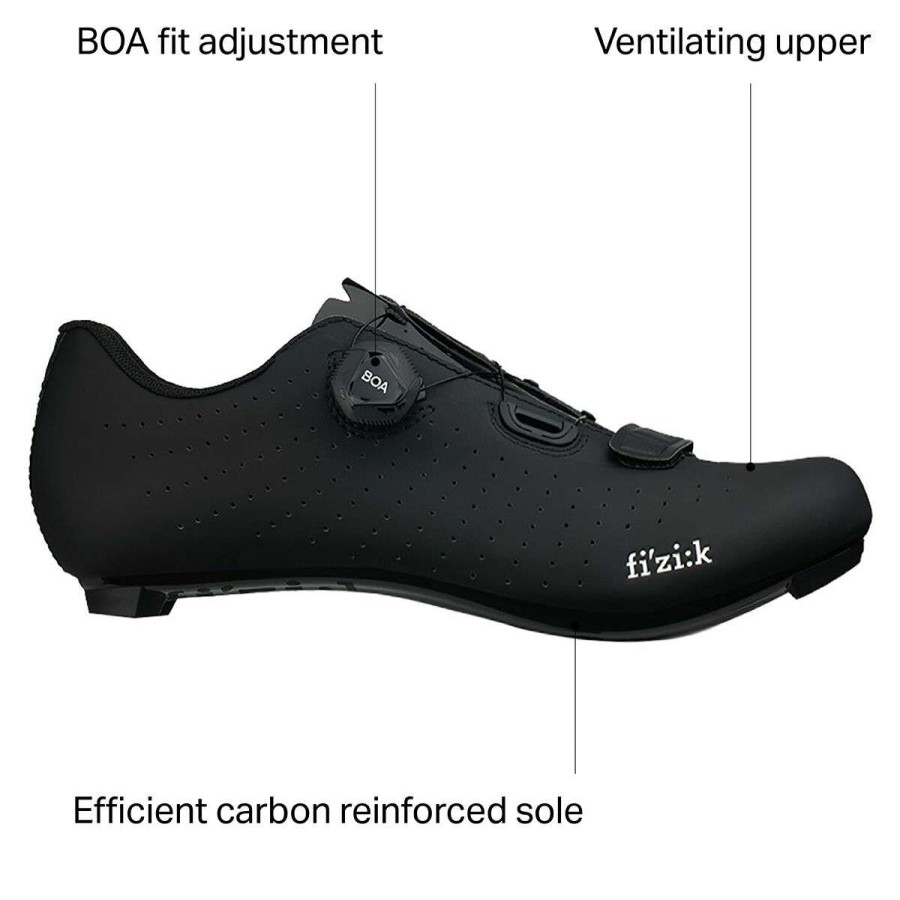 Road Bike Shoes * | Best Sale Fi'Zi:K Road Bike Shoes Tempo R5 Overcurve Cycling Shoe