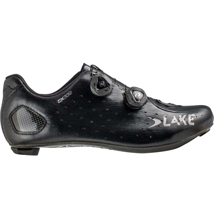 Road Bike Shoes * | Discount Lake Road Bike Shoes Cx332 Speedplay Cycling Shoe Men'S Black/Silver