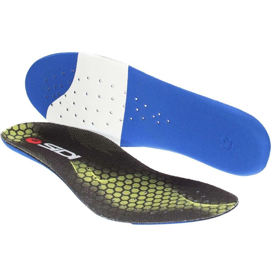 Replacement Parts * | Brand New Sidi Replacement Parts Comfort Padded Cycling Insole Black/Yellow