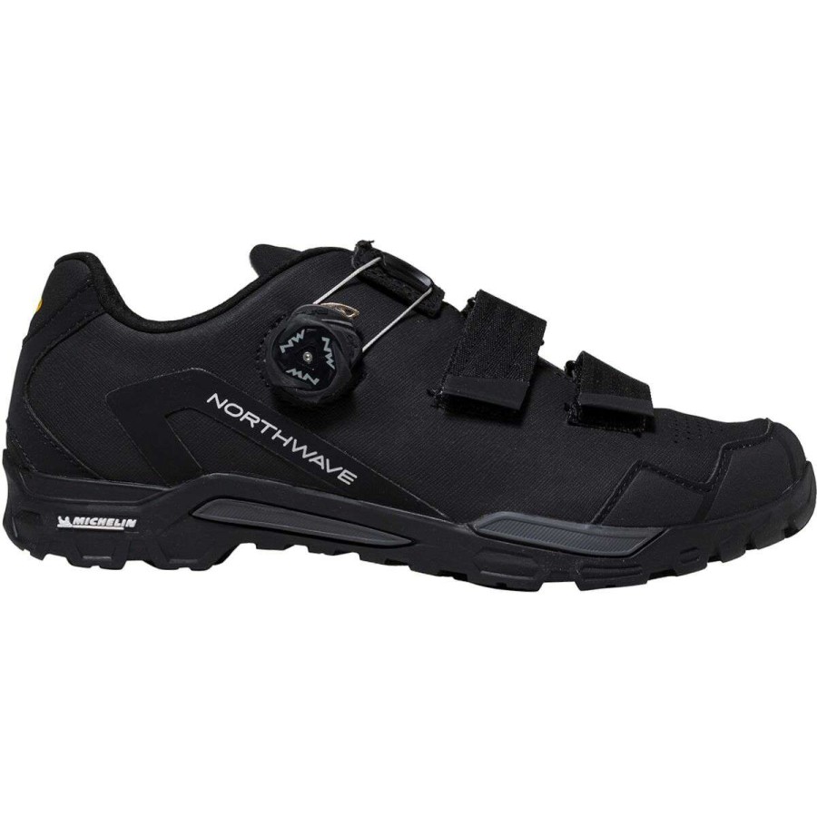 Mountain Bike Shoes * | New Northwave Mountain Bike Shoes Outcross 2 Plus Cycling Shoe Men'S Black