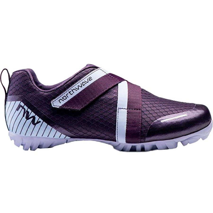 Road Bike Shoes * | Top 10 Northwave Road Bike Shoes Active Cycling Shoe Women'S Purple