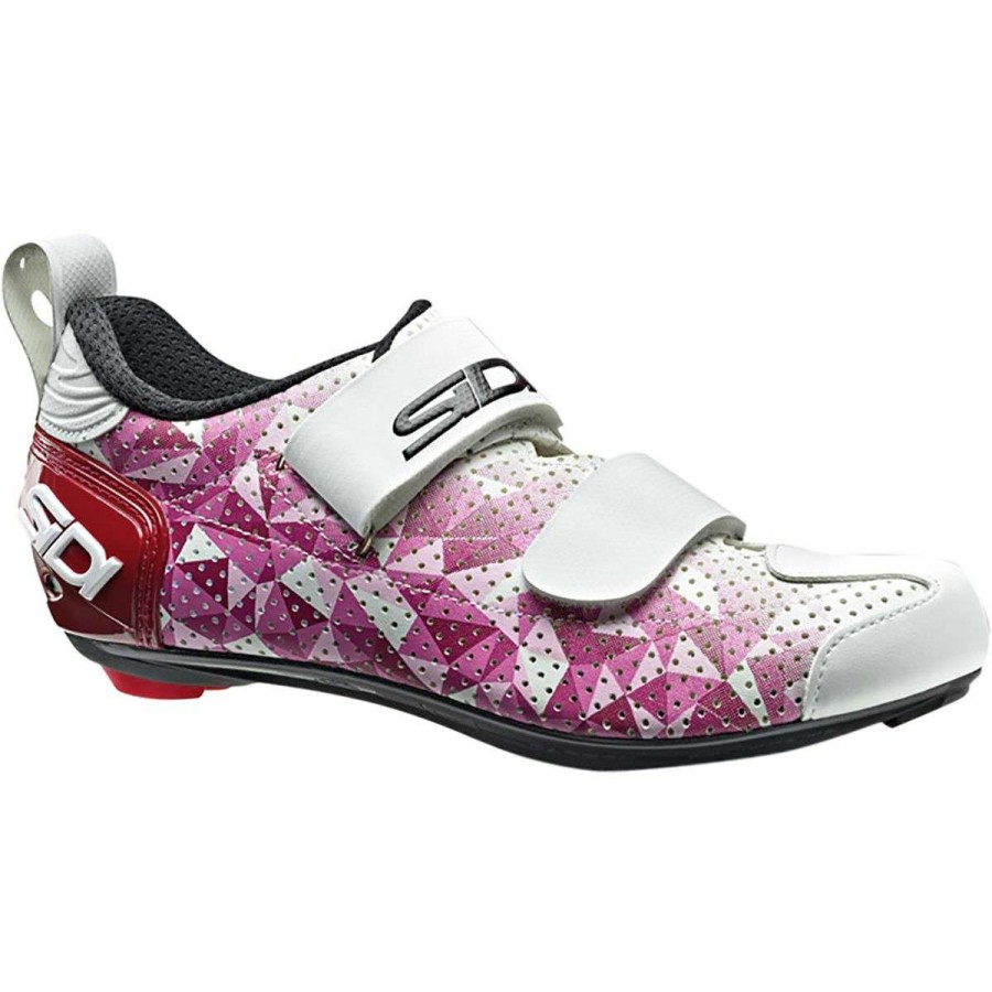 Triathlon Shoes * | Buy Sidi Triathlon Shoes T 5 Air Tri Shoe Women'S Rose/Red/White