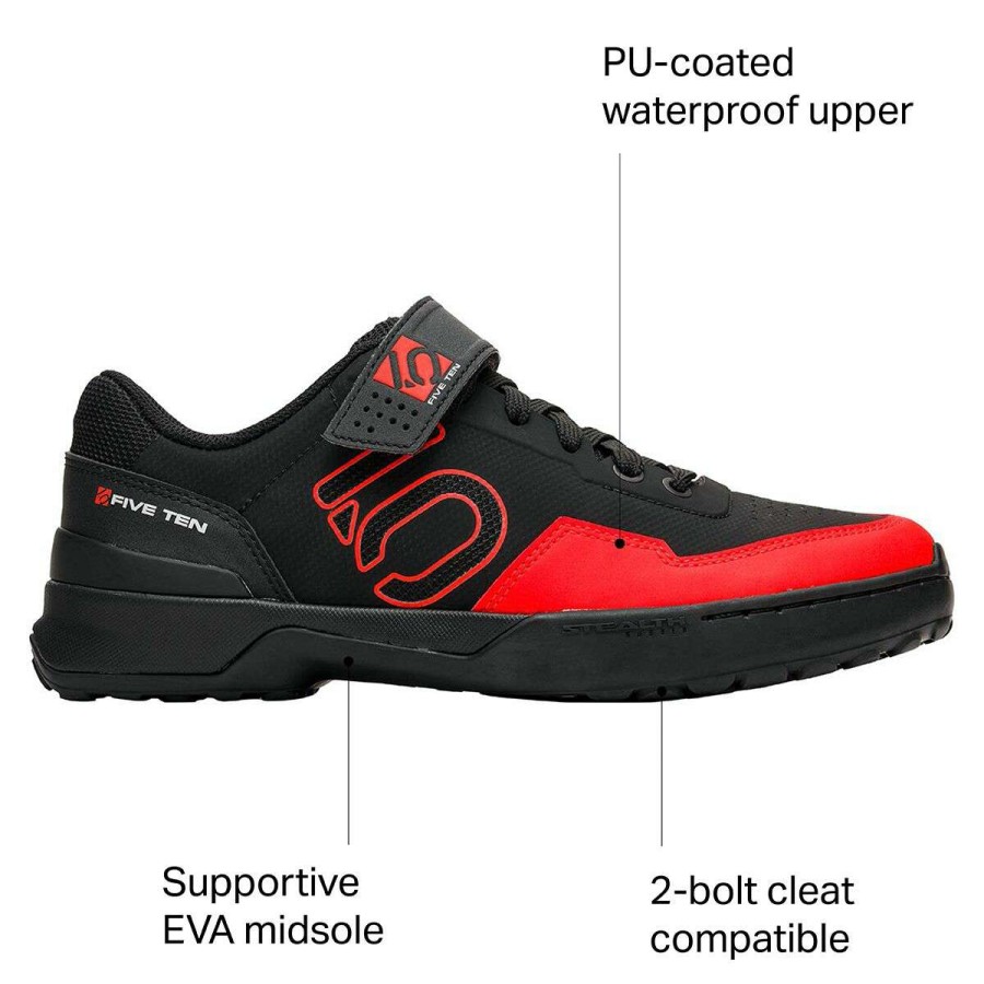 Mountain Bike Shoes * | Wholesale Five Ten Mountain Bike Shoes Kestrel Lace Up Cycling Shoe Men'S