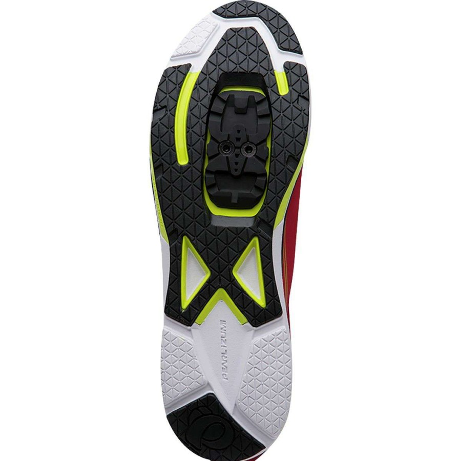 Mountain Bike Shoes * | Outlet Pearl Izumi Mountain Bike Shoes X Road Fuel V5 Mountain Cycling Shoe Men'S Rogue Red