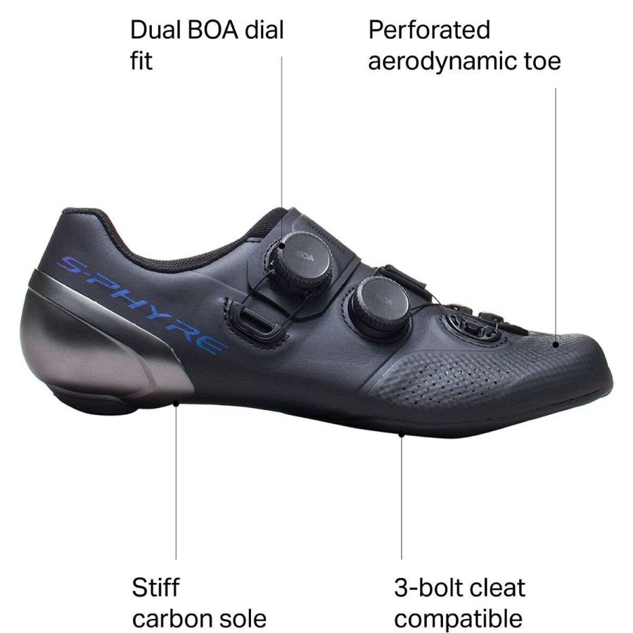 Road Bike Shoes * | Buy Shimano Road Bike Shoes Sh Rc9 S Phyre Cycling Shoe Men'S