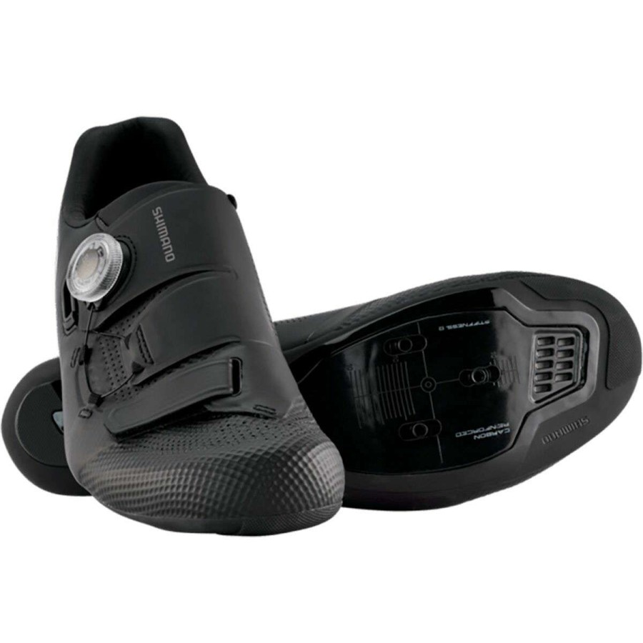 Road Bike Shoes * | Coupon Shimano Road Bike Shoes Rc5 Cycling Shoe Men'S Black