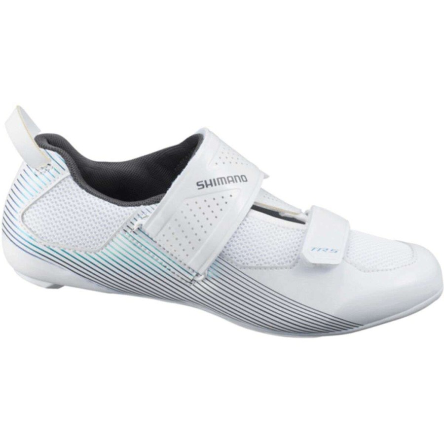 Triathlon Shoes * | Best Sale Shimano Triathlon Shoes Sh Tr5 Cycling Shoe Women'S White