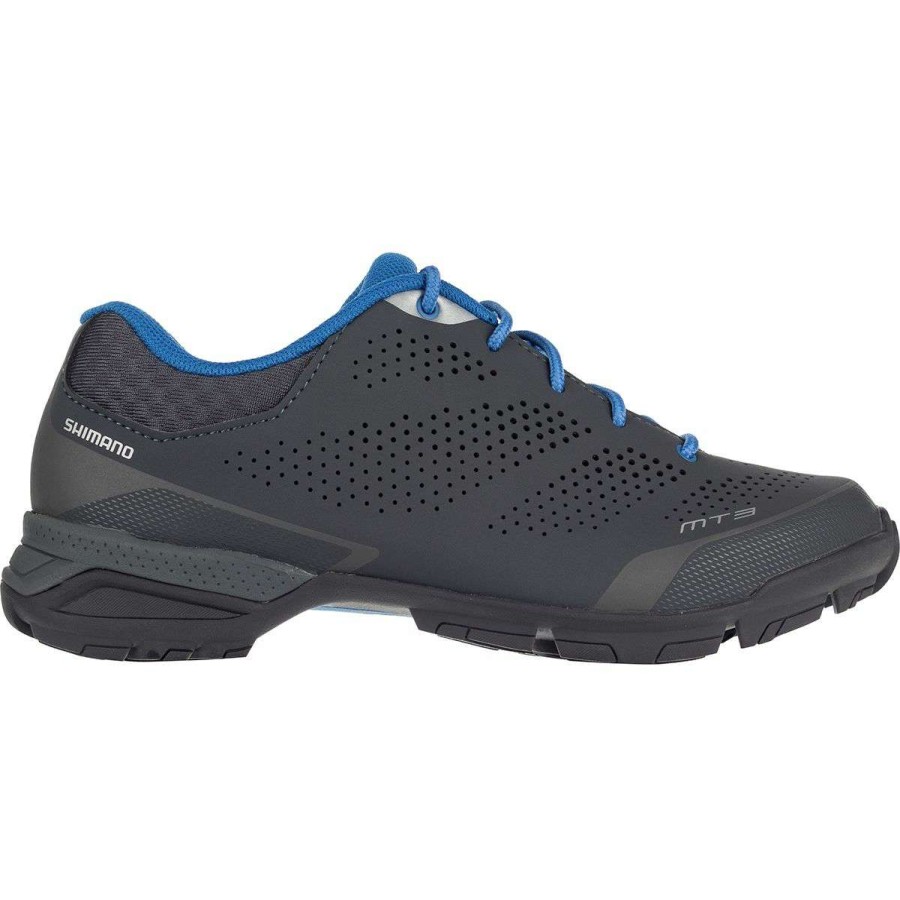 Mountain Bike Shoes * | Coupon Shimano Mountain Bike Shoes Sh Mt3 Cycling Shoe Women'S Gray