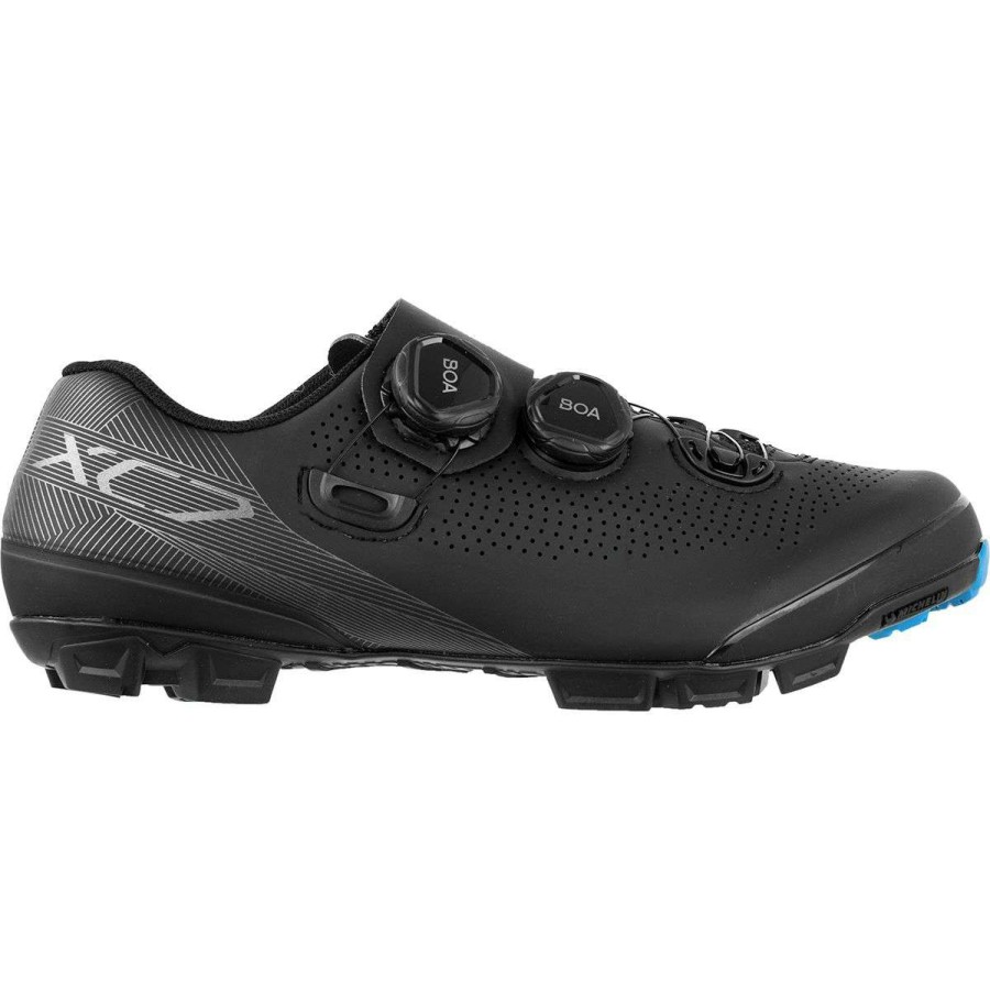 Mountain Bike Shoes * | Discount Shimano Mountain Bike Shoes Sh Xc7 Wide Cycling Shoe Men'S Black