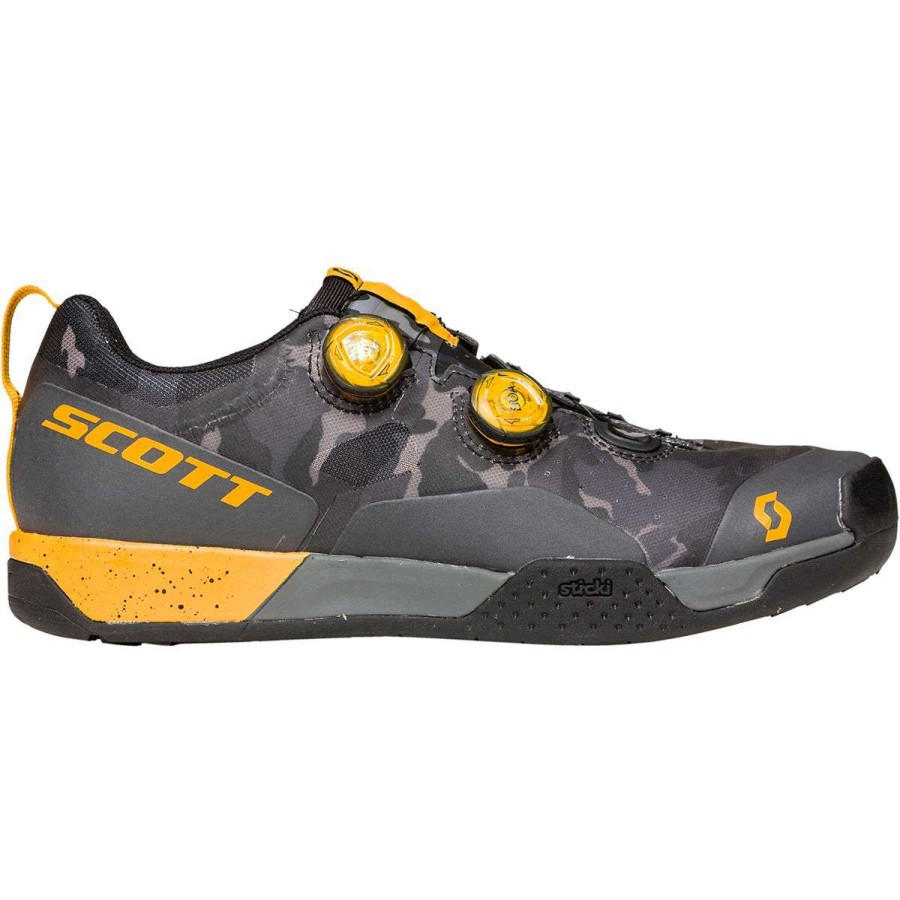 Mountain Bike Shoes * | Best Deal Scott Mountain Bike Shoes Mtb Ar Boa Clip Cycling Shoe Men'S Dark Grey/Tuned Orange