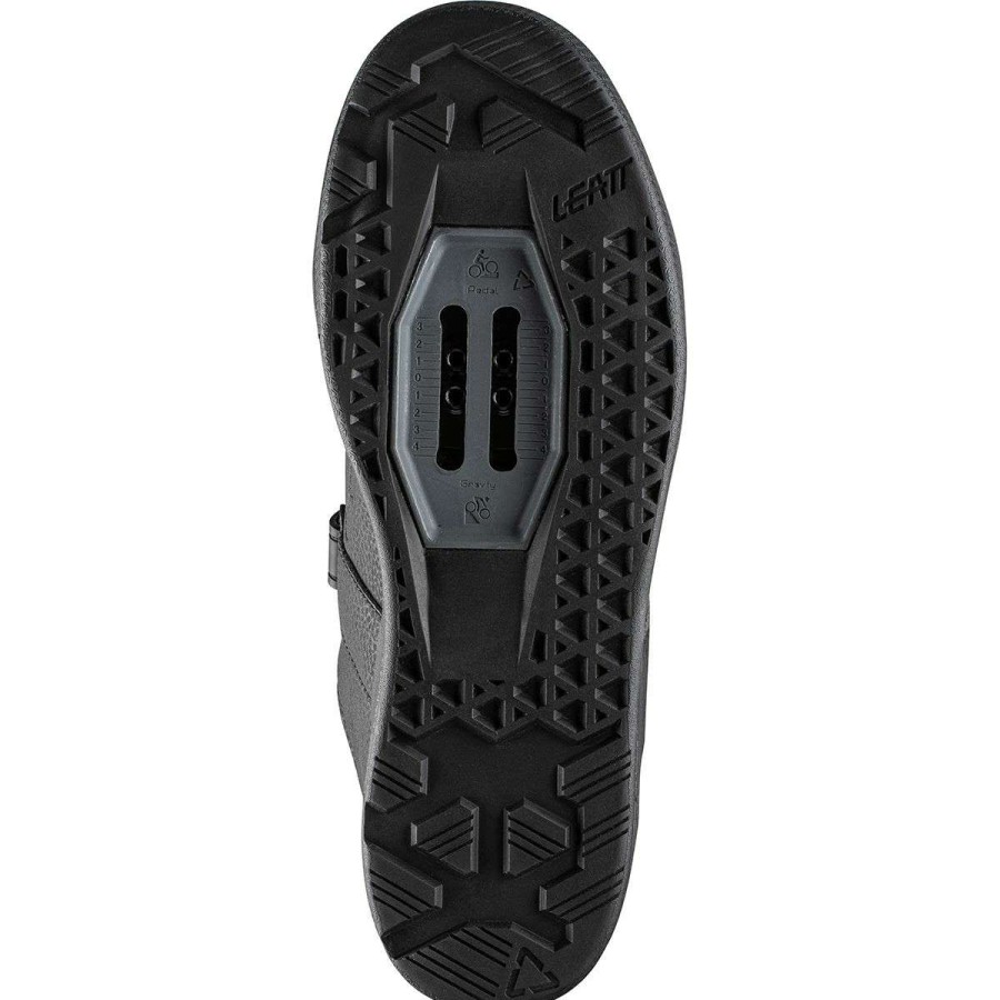 Mountain Bike Shoes * | Cheapest Leatt Mountain Bike Shoes Dbx 4.0 Clip Cycling Shoe Men'S Black