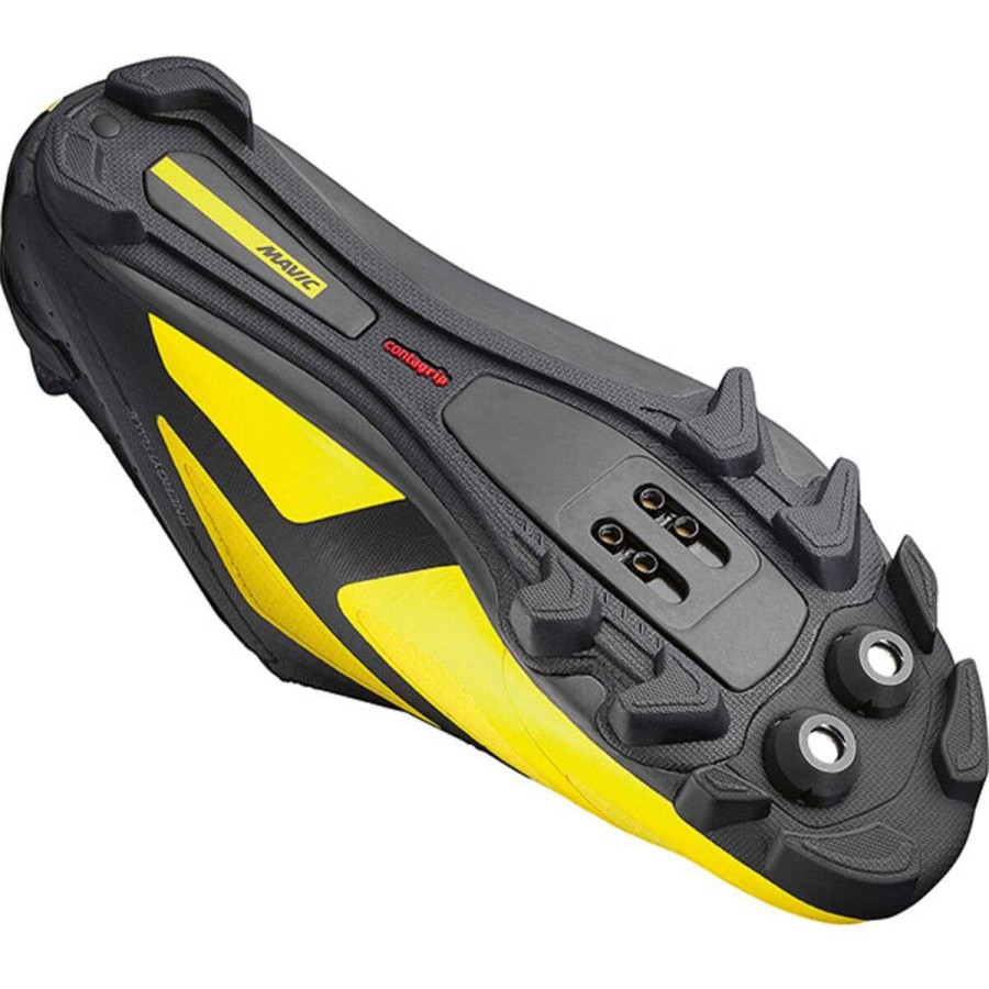 Mountain Bike Shoes * | Buy Mavic Mountain Bike Shoes Crossmax Sl Ultimate Cycling Shoe Men'S Yellow Mavic/Black