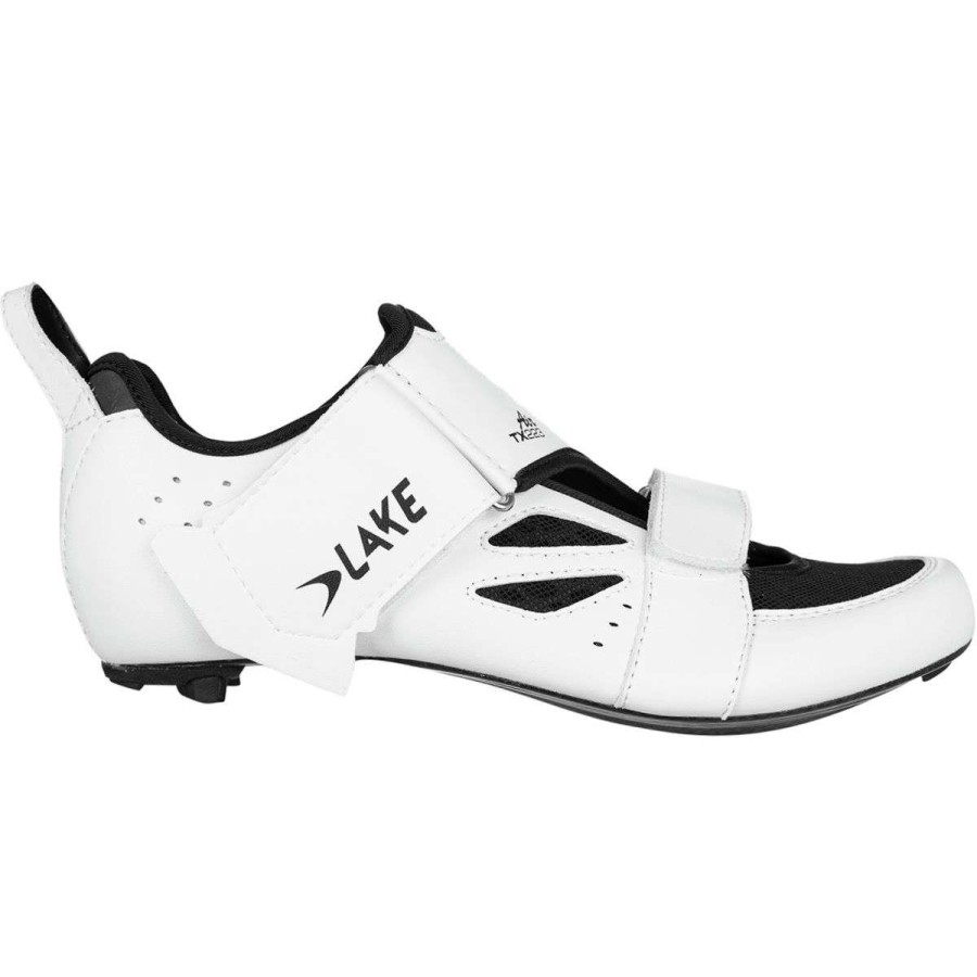 Triathlon Shoes * | Best Deal Lake Triathlon Shoes Tx223 Tri Shoe Men'S White/Black