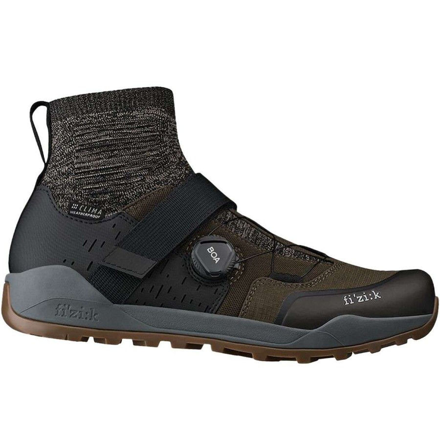 Mountain Bike Shoes * | Flash Sale Fi'Zi:K Mountain Bike Shoes Terra Clima X2 Mountain Bike Shoe Men'S Olive/Caramel