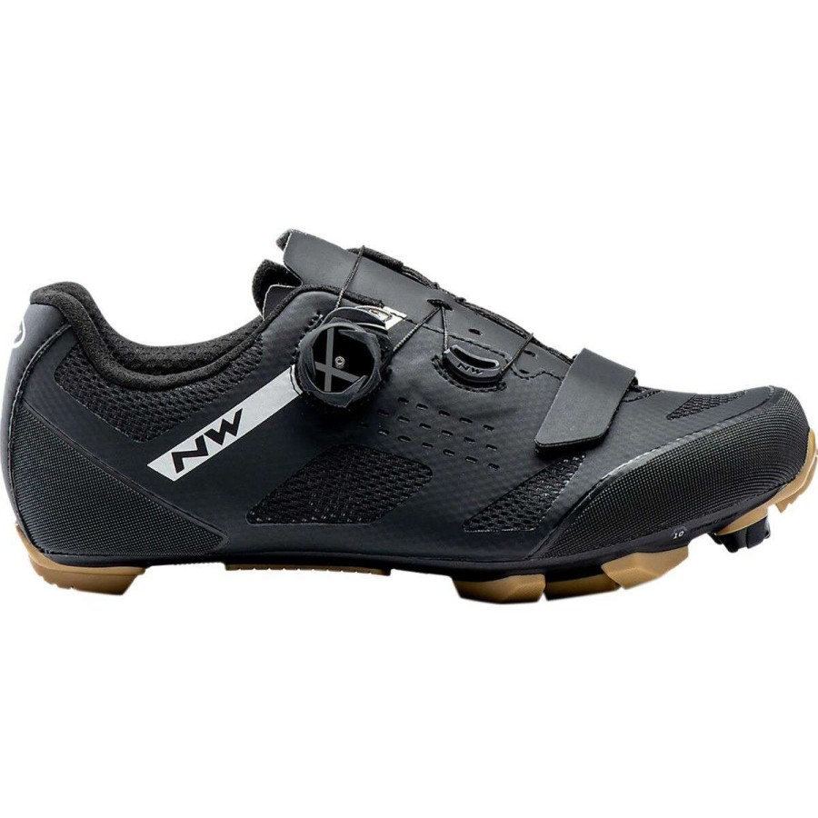 Mountain Bike Shoes * | Top 10 Northwave Mountain Bike Shoes Razer Mountain Bike Shoe Men'S Black/Honey